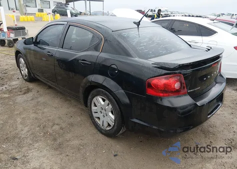2011 Dodge Avenger Express z USA, uszkodzony, nr VIN 1B3BD4FB6BN546628